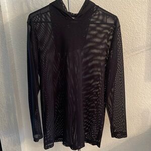Asos mesh hoodie